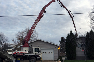 Residential Concrete Pumping